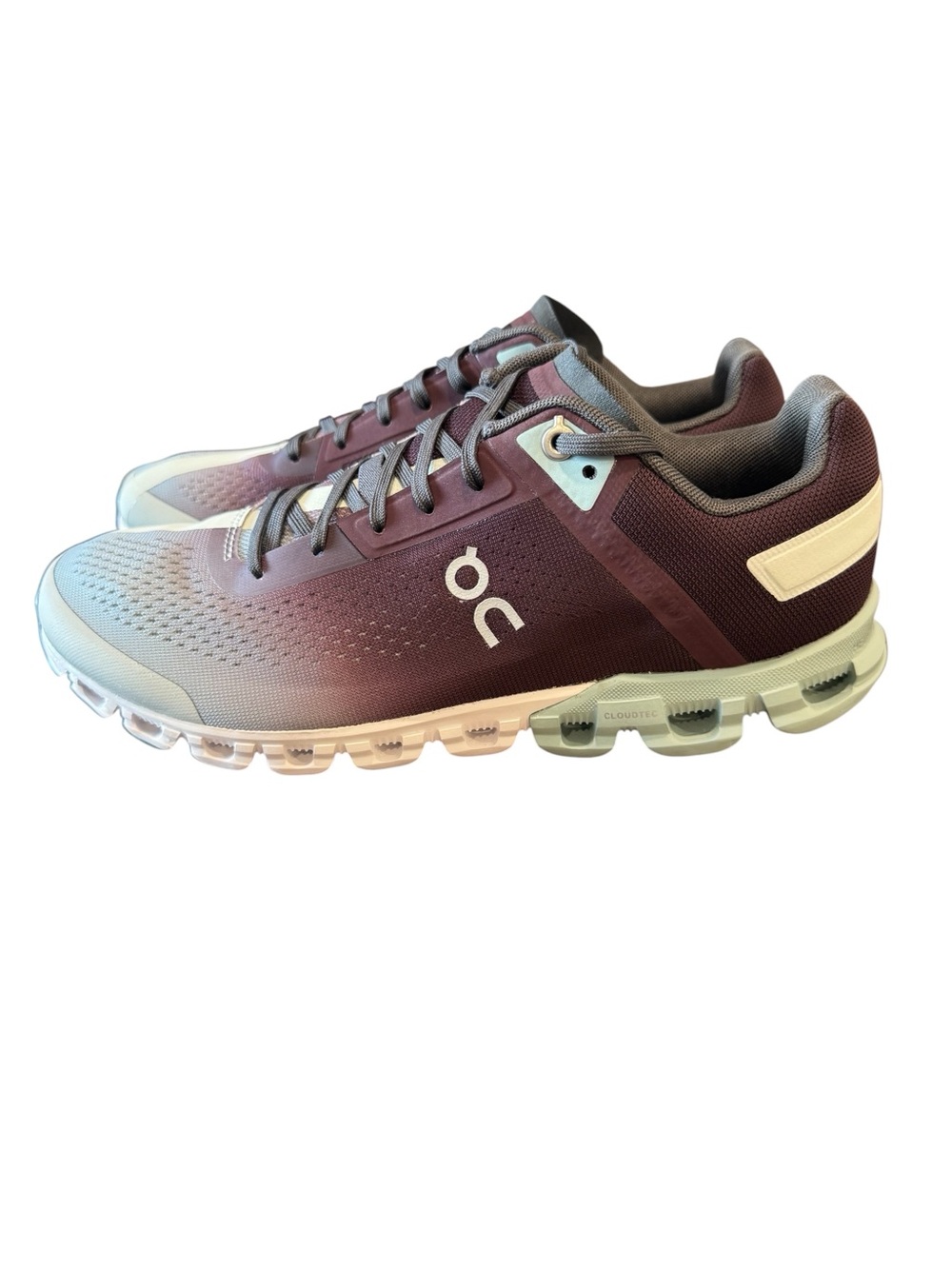 On Cloudflow Running Shoes 35-99231 Sneakers Women Sz 8.5 Mulberry Mineral NWOB